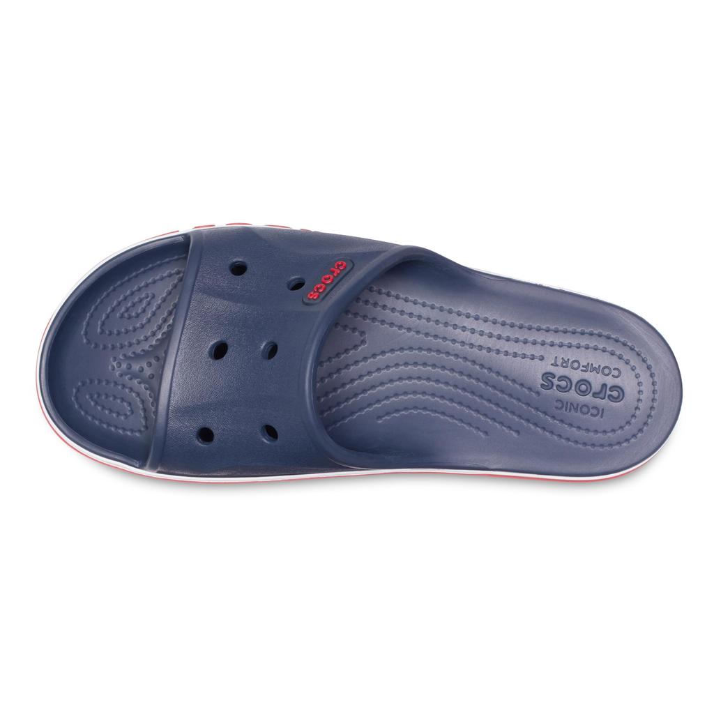 Crocs Bayaband Slide Sprchové Velikost cm Sandály, Námořnická modř/Pepřová, 29.0