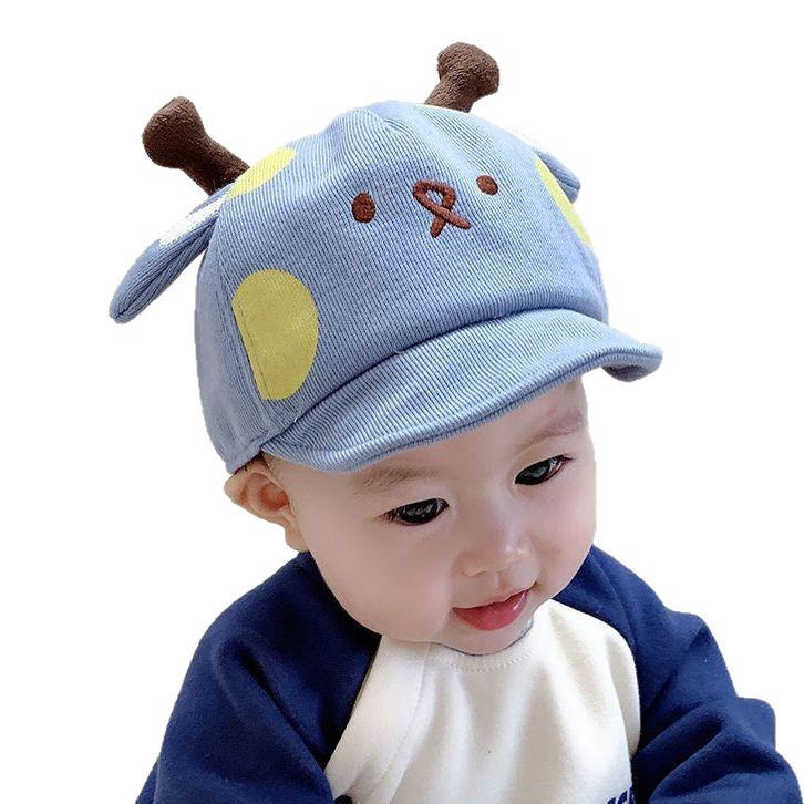 Unisex Baby-Entenschnabel-Cord-Baseballkappe - Süßer Sonnenhut für Frühling & Herbst