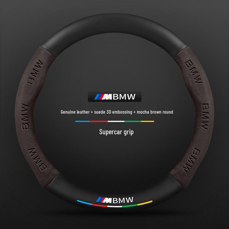 Kryt na volant pro BMW X3 2008-2025, Ultratenký semiš z uhlíkových vláken pro všechny řidiče