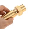 1pc Brass Fountain Nozzle Rotating Air-Blended Spray Head Various Water Column 3/8" 1" Thread Decor Garden Pond Pool Landscape