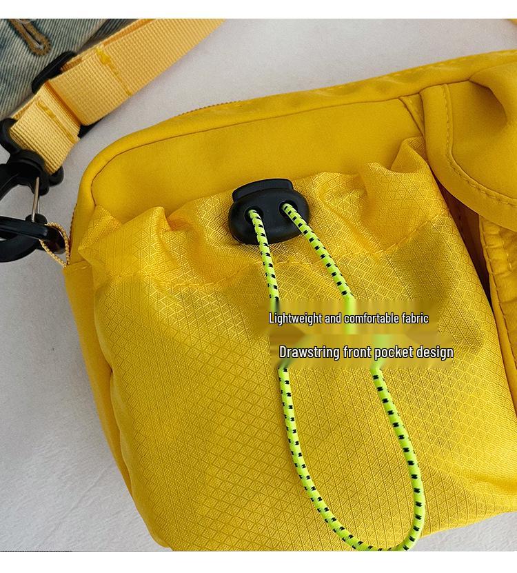 2025 Trendy Men's & Women's Multi-Pocket Oxford Cloth Crossbody Bag - Versatile, Lightweight, and Sporty Messenger Style