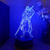 One Piece Figures Zoro Luffy Anime Sex Figurine LED Night Lights Action Figure 3D Lamp Color Changing Toys Doll Usopp Xmas Gifts
