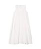 Oteumilkape Minimal Maxi Sleeveless Dress - White