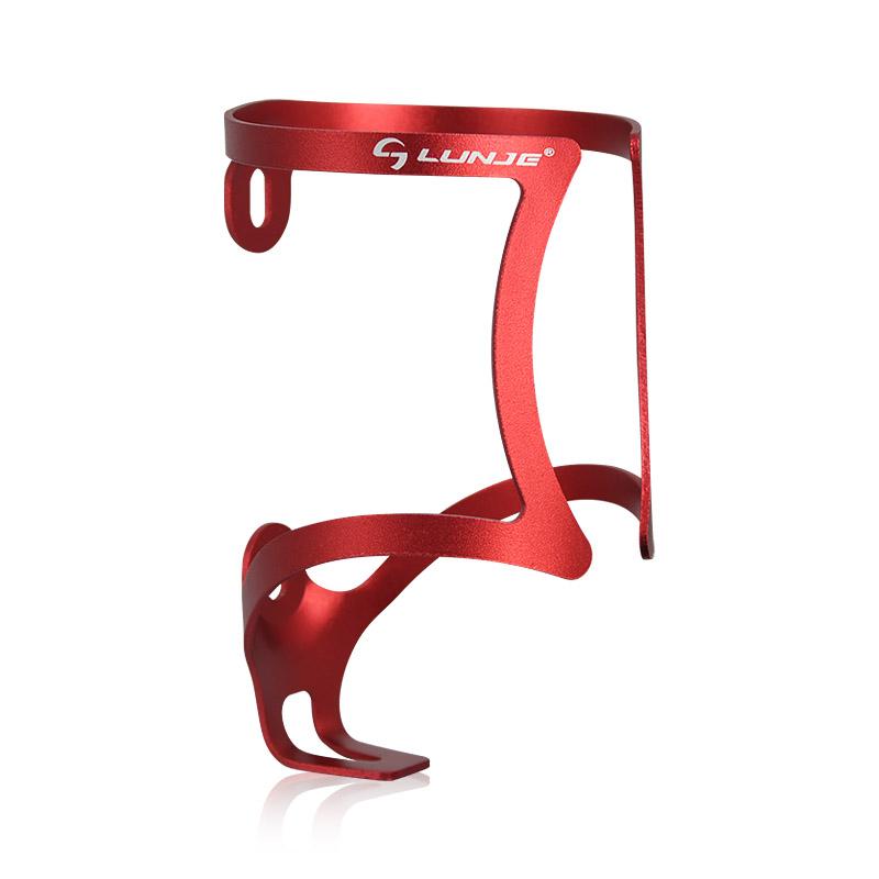 LUNJE Bicycle Bottle Cages Colorful Aluminum Alloy MTB Road Bike Water Bottle Holder Bottle Cage Cycling Accessories