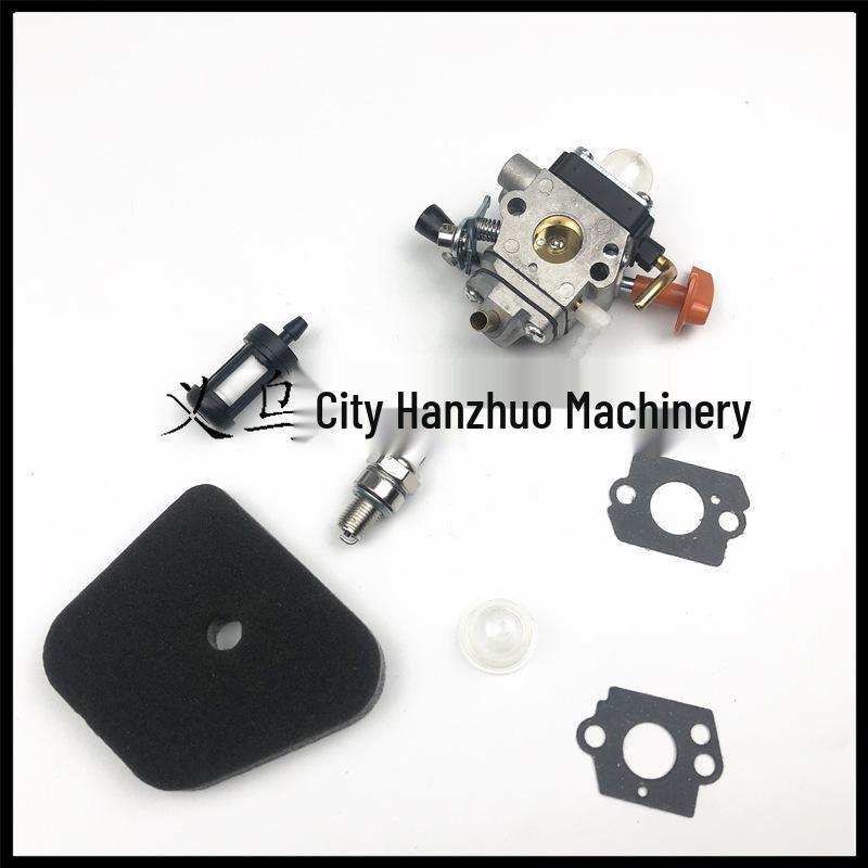 FS90 FS100 110 87 C1Q-S174 Carburetor, Air Filter, Oil Filter for Lawn Mower