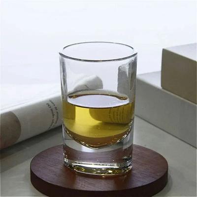 120ml Shot Glass Thickened Small Wine Glass Transparent Whiskey Glass Bar Creative Spirits Cup Exquisite Vodka Glass for Party