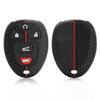 Silicone Car Key Cover Case for GMC Acadia 2007-2016 Yukon XL/Chevy Suburban Tahoe Traverse/Cadillac Escalade SRX/Buick Enclave