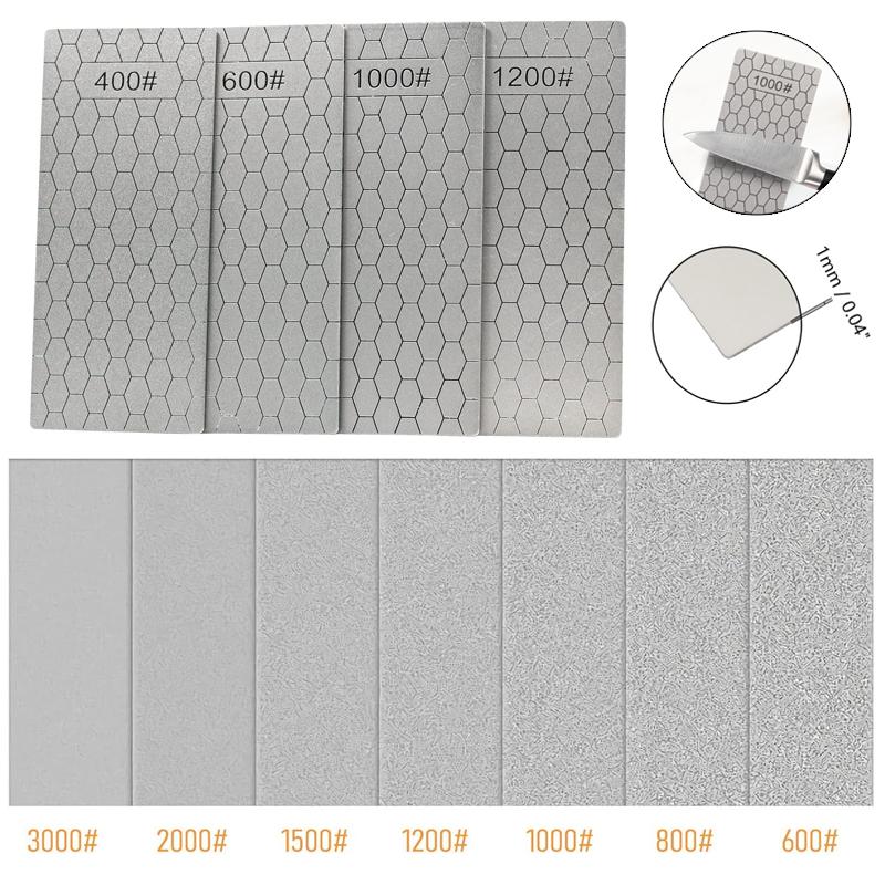 Ακονιστήρι μαχαιριών Diamond Grit 80-3000# Ακονιστήρι πέτρας Whetstone Επαγγελματικό εργαλείο λείανσης μαχαιριών ξύλου