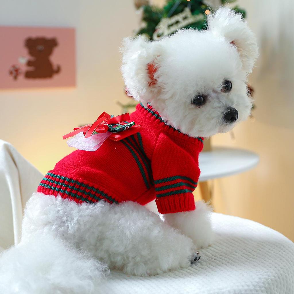 PETCIRCLE Holiday Christmas Knitted Sweater Collection for Pets - Autumn/Winter 