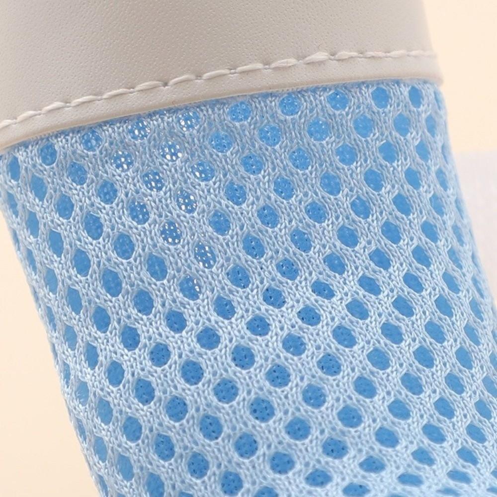 Breathable Dog Mesh Shoes Rubber Sole Dog Paw Protectors Fashion Dog Sneakers  Outdoor Walking