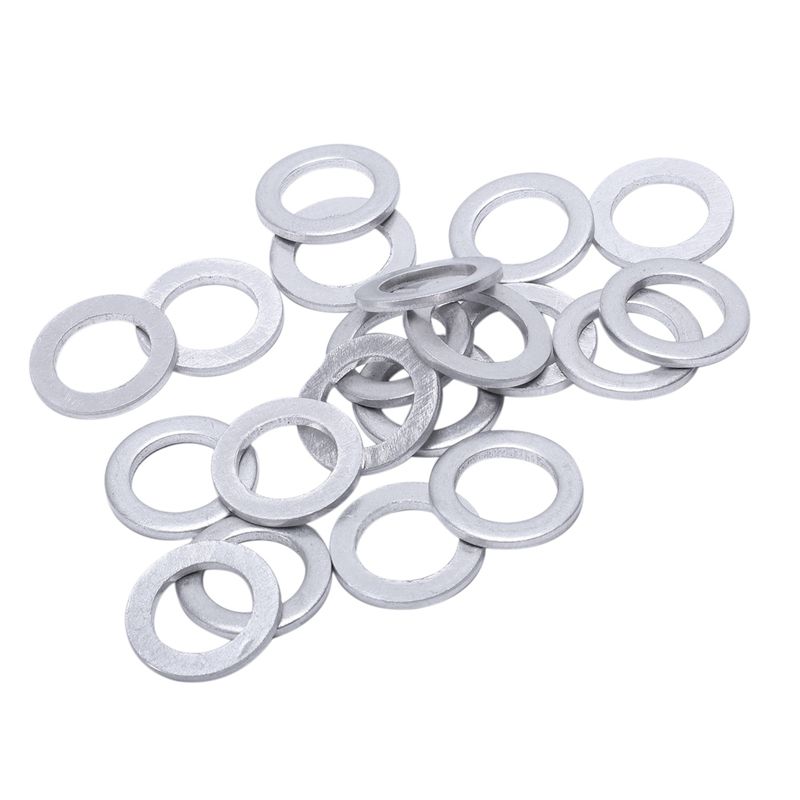 100Pcs Oil Drain Plug Washer Gaskets For Honda/Acura 94109-14000
