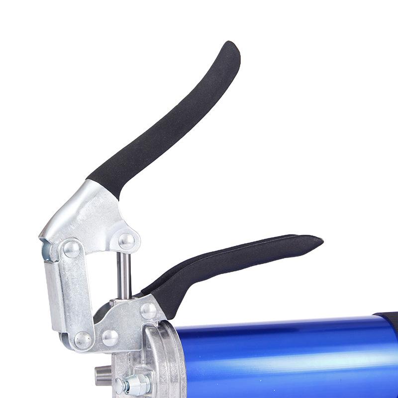 1set/6pcs Manual Grease Gun Manual High Pressure Pistol Type Grease Gun Hardware Tools Labor-saving Manual Grease Gun
