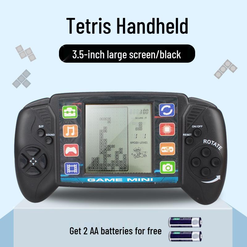Classic Nostalgic Tetris Game Console for Children - Educational Retro Handheld Toy Gift