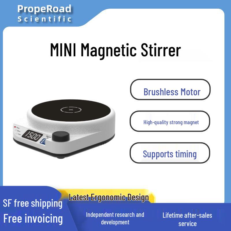 

Компактная многофункциональная магнитная мешалка с бесступенчатой регулировкой скорости и цифровым дисплеем времени. Variable Speed 1L