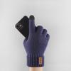 Men's Winter Wool Gloves Made of Alpaca Wool Thickened Wool Gloves Knitted Gloves Touch Screen Gloves