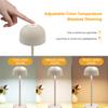 Cordless Table Lamp Rechargeable LED Desk Lamp Bedside Lamp with Detachable Lamp Pole Touch Control
