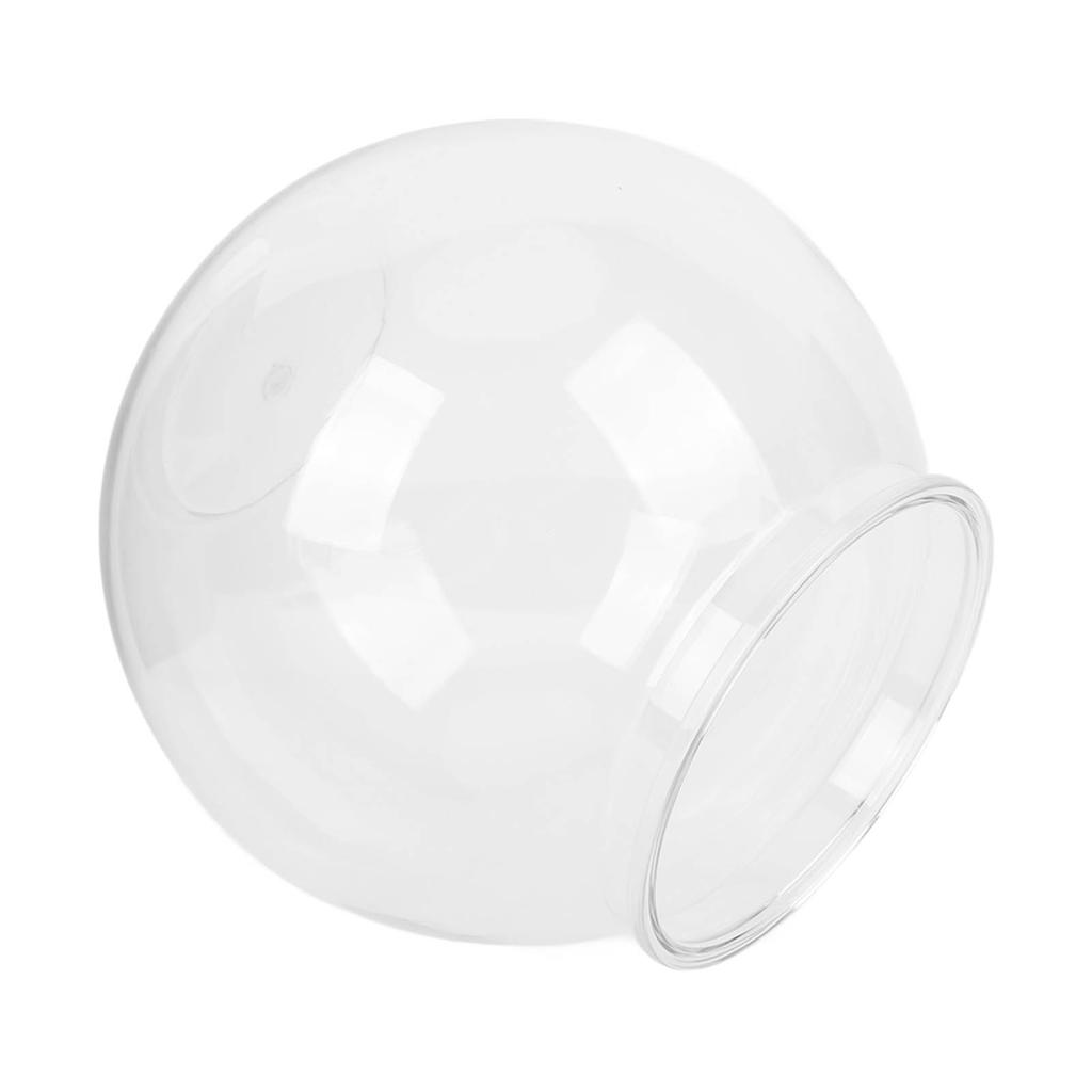 Heavy Duty Plastic Round Fish Bowl Break Proof Multipurpose Small Round Fish for Desk Bookcase Decorations