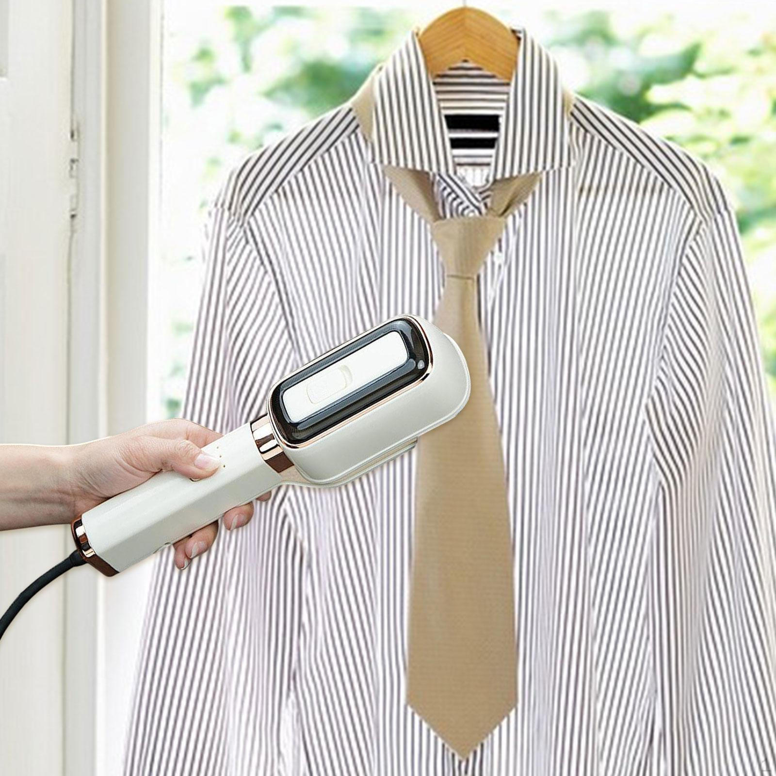 

Отпариватель для одежды 1000 Вт Дорожный утюг для рубашек, курток бежевый