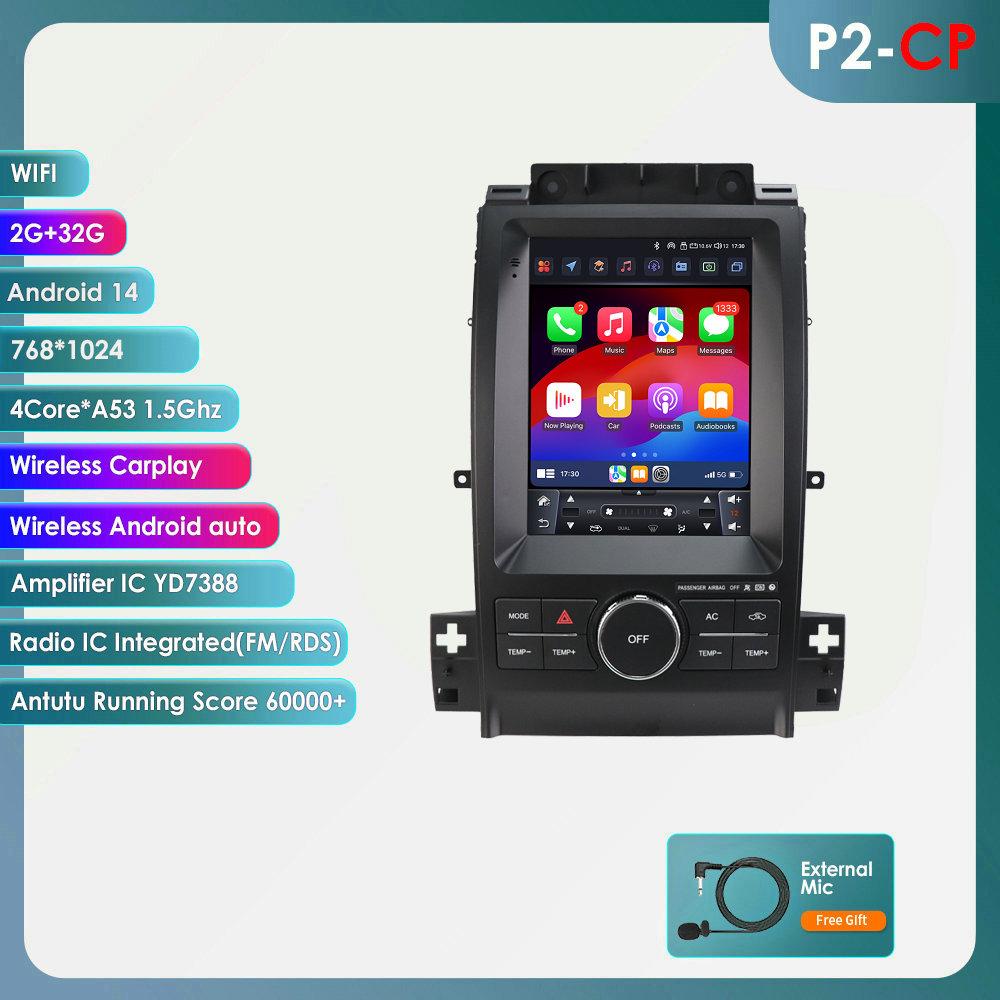 

Hizpo 9.7 Дюймовый Интеллектуальный Экран 2din Android Автомагнитола Мультимедийный Видеоплеер для Ford Taurus 2011 - 2019 GPS Carplay Auto Стерео 4G RDS SWC Авторадио P2CP 4Core 2G 32G