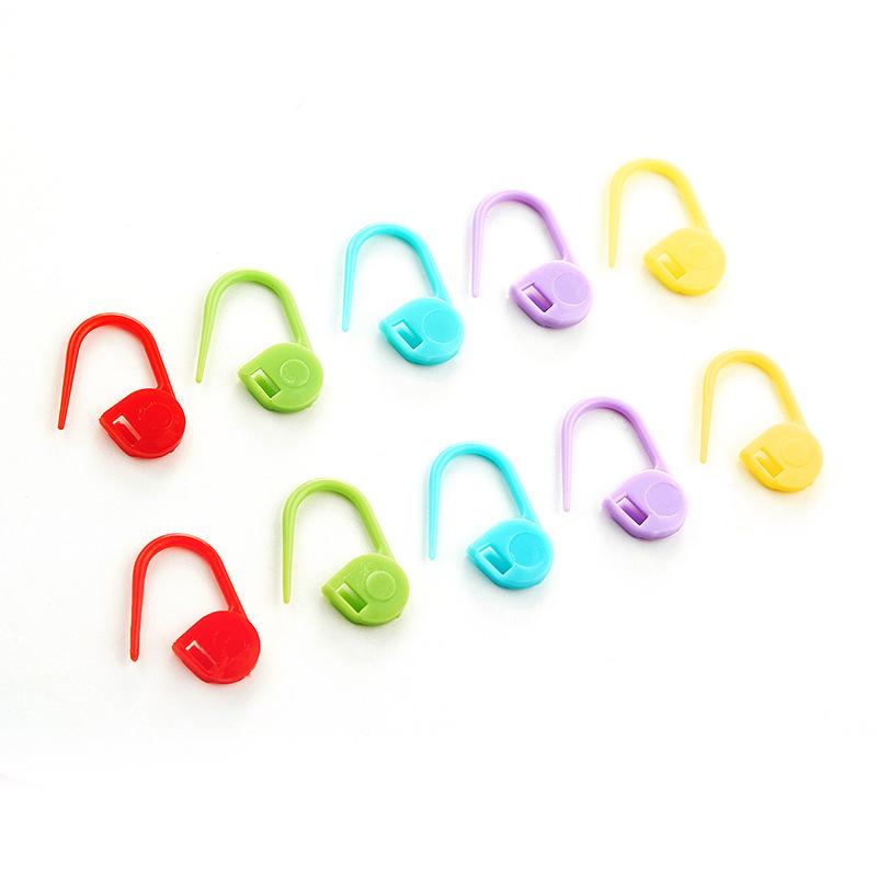 Mix Color Plastic Knitting Tools Mini Resin Small Clips Pins Locking Stitch Markers Crochet Sewing Needle Clip Hooks Accessories