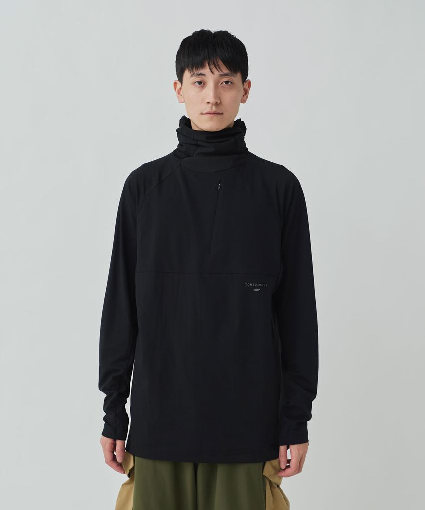 Snow Peak Toned Trout Dry Hoodie size perfect for outdoor and festivals Cap, MBLACKTT2510-SW01, camping, activities,