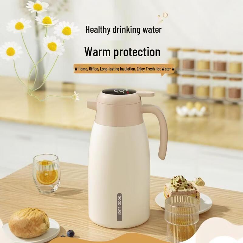 MDNG Smart Temperature Display Insulated Kettle