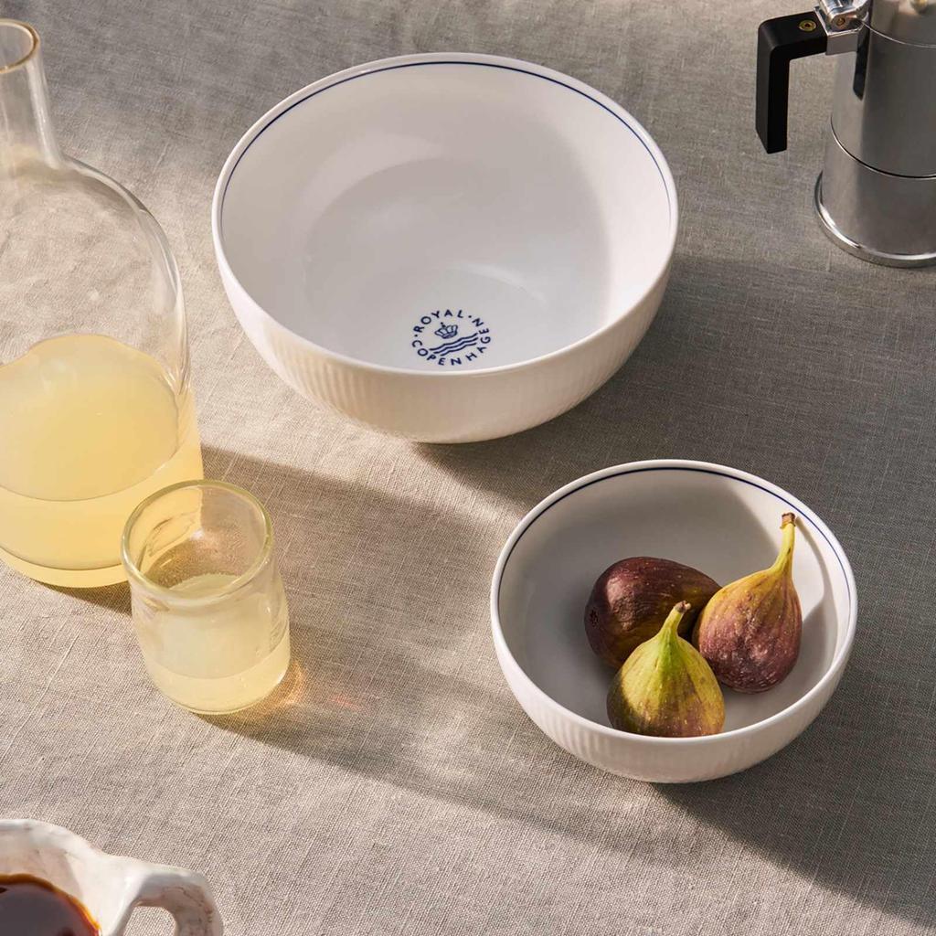 [Officially Imported] Royal Copenhagen Blue Line Bowl/Plate, Approx. 15cm, 1068621