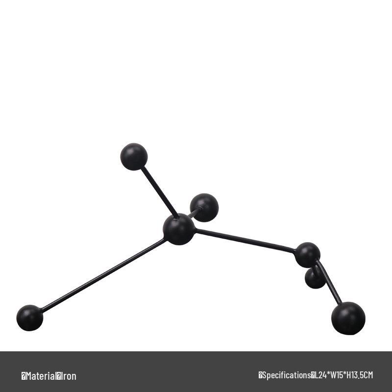 

Nordic Geometric Gold Dot Line Ball Ornaments for Living Room Coffee Table Decor