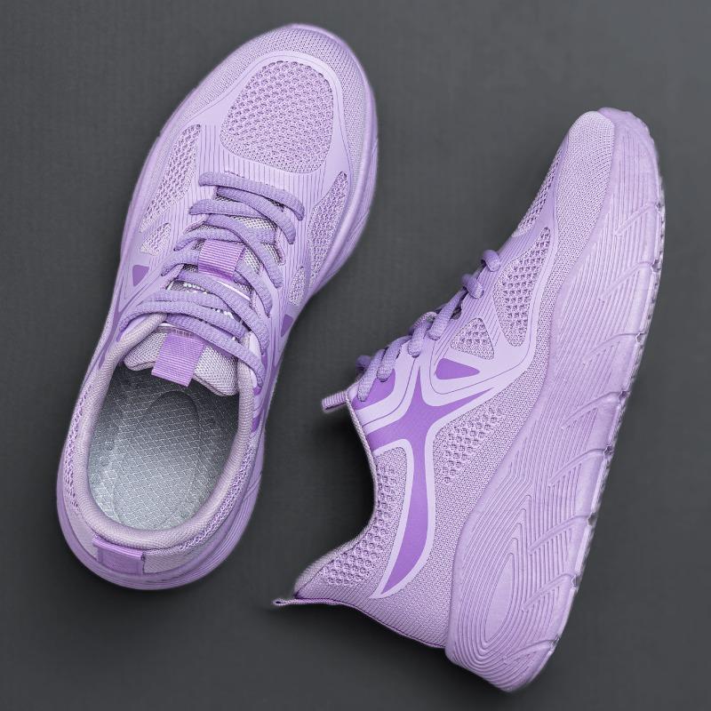 Shoes Women's Shoes Versatile New Sports Shoes Flying Woven Mesh Shoes Shallow Mouth Lightweight Casual Shoes Comfortable Women's Shoes