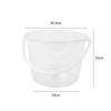Large Transparent Plastic Water Bucket