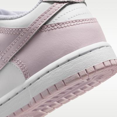 Kids' Sneakers Nike Dunk Low White Light Violet (PS) White/Light Violet/Light Violet