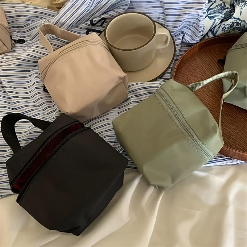 Travel Cosmetic Bag For Women Cute Mini Handbag Organizer Makeup Bags Storage Pouch For Sanitary Napkin Headphones Small Items