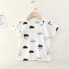 Korean Style Cotton Cartoon T-Shirt for Girls - Summer Short Sleeve