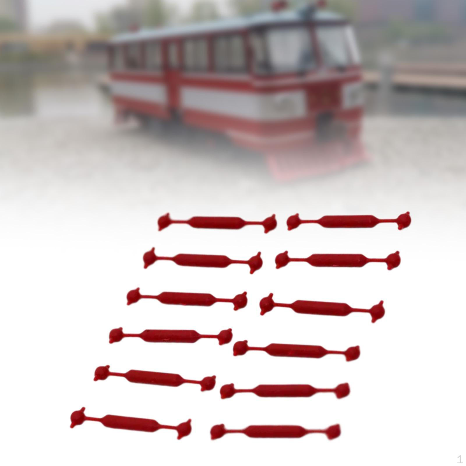 

12 Items 1/87 HO Scale Shaft Connector for Model Railways, Train Accessories 87044