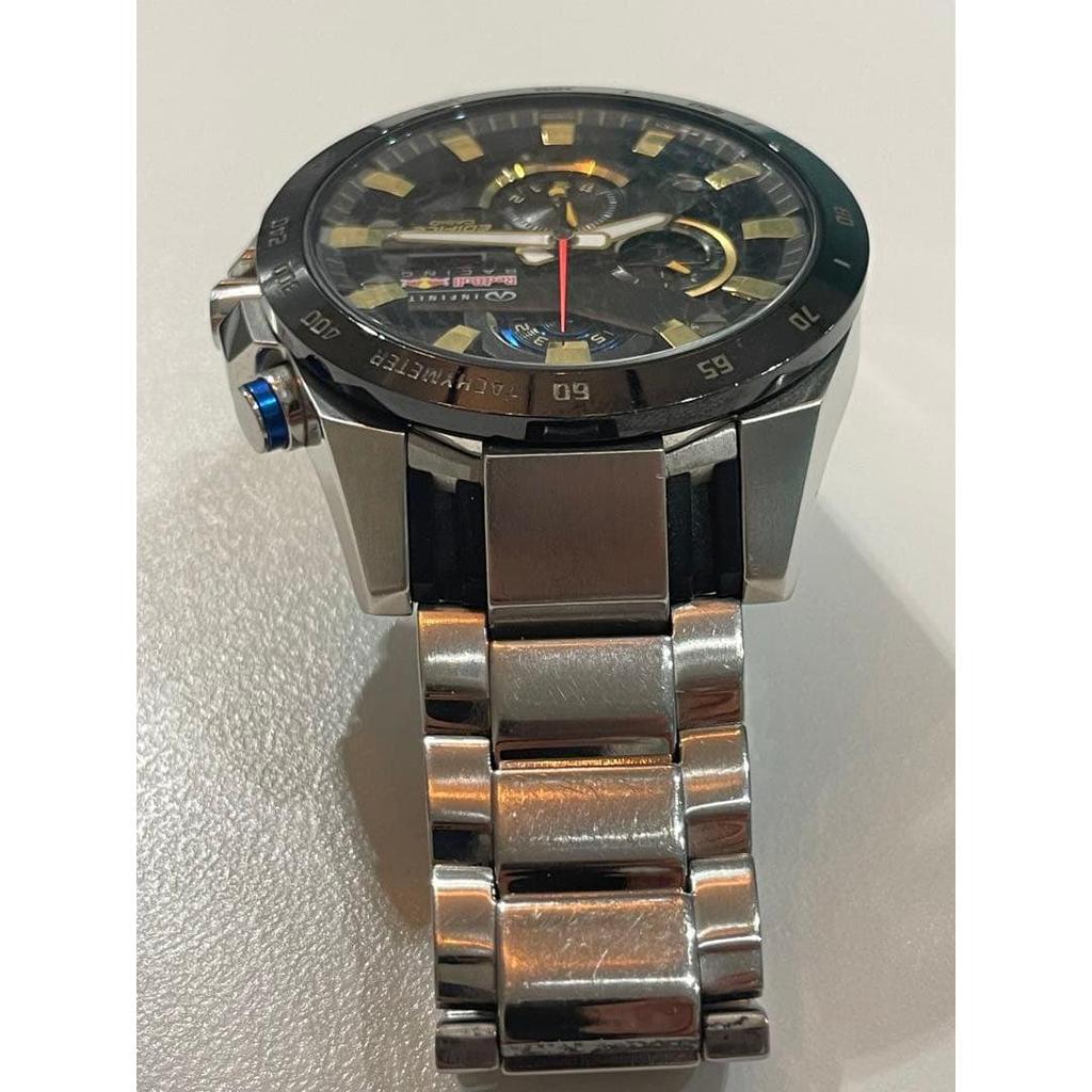 Used CASIO EDIFICE 5276P JA Watch Red Bull Working Product