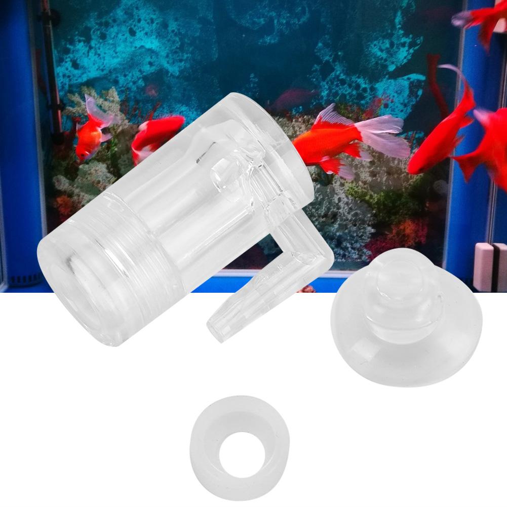 Acrylic High Transparent Aquarium Carbon Dioxide Refiner with Bubble Counter Function Water Plants CO2 Atomizer