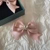 Sweet Heart Rhinestone Bow Hair Clips with Princess Style, Elegant for Daily Wear and Campus Headwear, Valentine'S Day Gift, Valentine'S Day, | Elegan