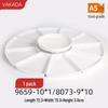 VAKADA Melamine Round Serving Platter