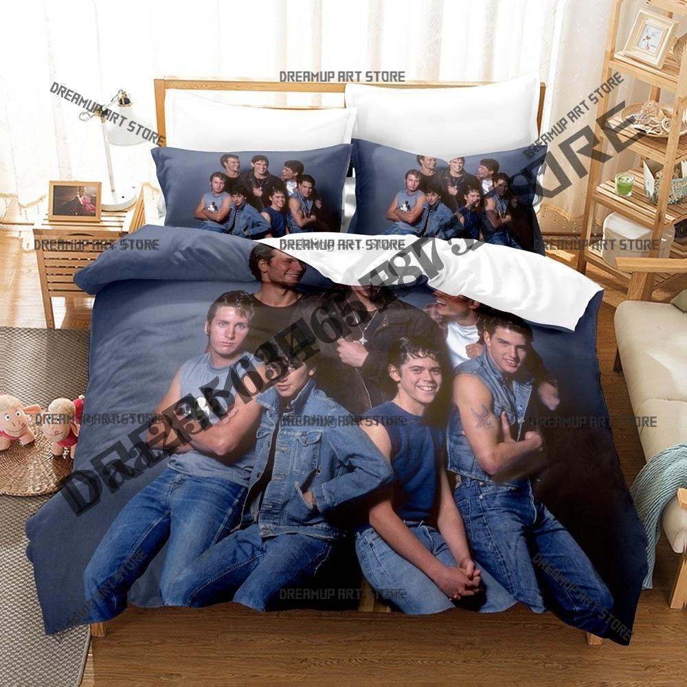 3D Print The Outsiders Bedding Set Twin Queen King Full Size Duvet Cover Pillowcase Bed boys girls Adult Home Textiles