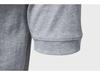 Pánské jednobarevné americké letní jednobarevné tričko Henley s polovičním rukávem - trendy sportovní oblečení pro volný čas