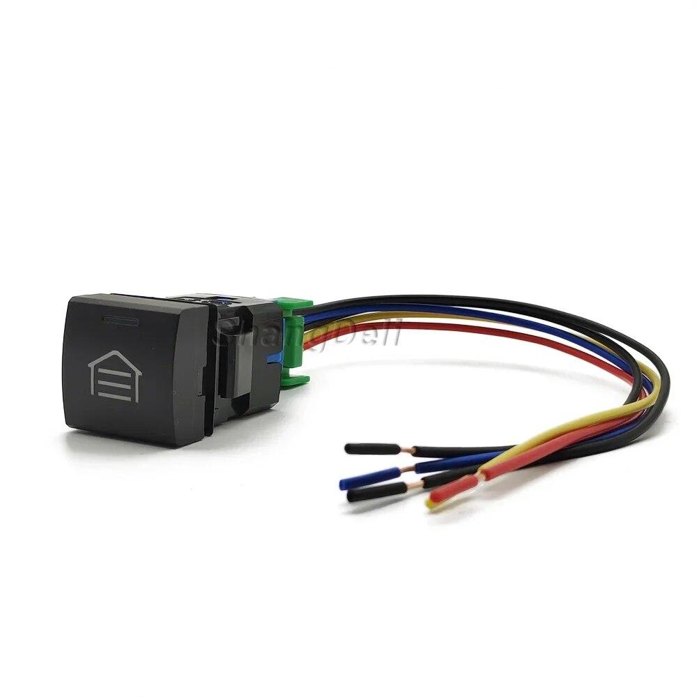 Car Accessories LED Light Garage Switch Power On Off Button For Toyota Camry Xv70 2018 Rav4  Prado 150 Momentary Switch