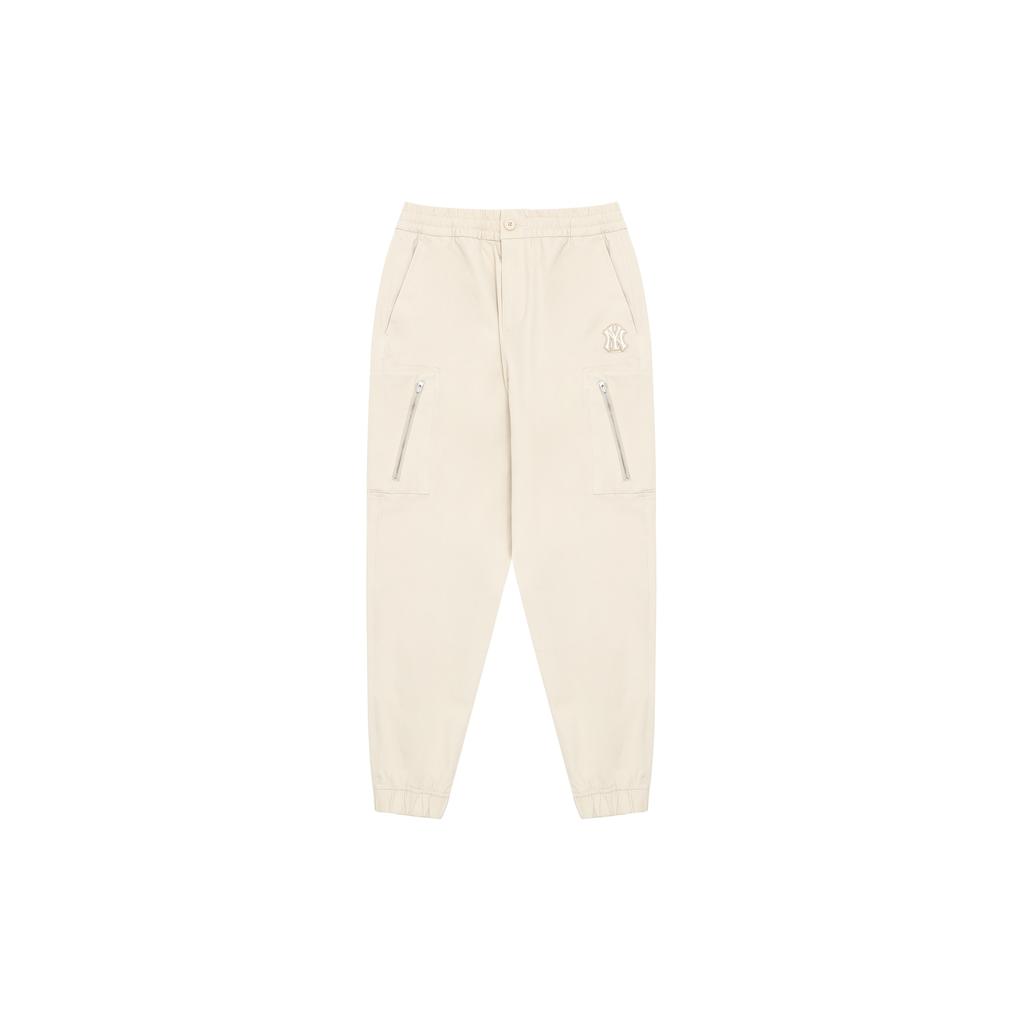New MLB Casual Pants Women's Light Beige 3FWP00124-50BGL