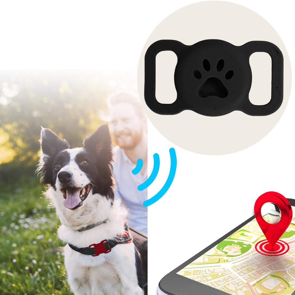 6pcs Pet Collar Holder for Silicone Anti Lost Protective Cat Collars Case for Cat Dog Pet Collar