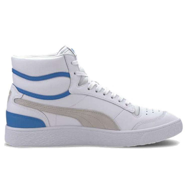 PUMA Mid Top Unisex Sneakers White Blue 371769-01