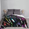 Magic Scrap Blanket For Sofa Bed Travel Art Teacher Art Supplies Art Class Teacher Office Supplies Colorful