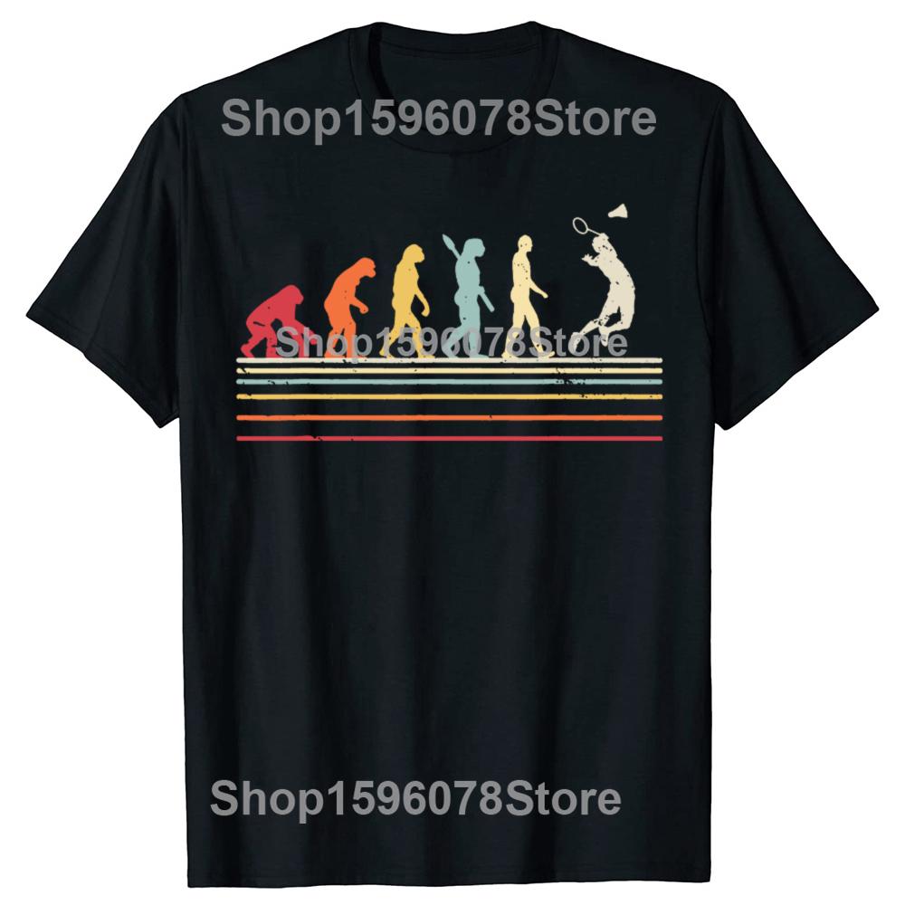 Funny Badminton Player Sports Lover Graphic Cotton Tshirts Unisex Womens Fashion Casual Tshirt Loose Oversized Streetwear T Shirt