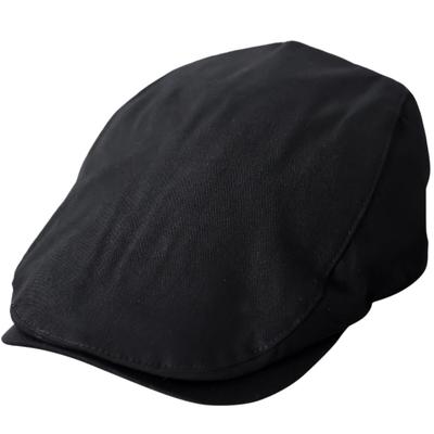 Reck Hatter Baumwoll-Twill Jagdgröße Twill Geeignet für und Alle Größe M Herrenkappe, RH-403, Schwarz, Frühling, Sommer, Herbst, Winter, Jahreszeiten,