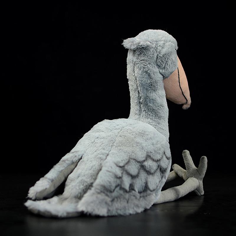New Realistic Shoebill Stuffed Animals Toy Soft Whale-headed Stork Bird Plush Doll Birthday Christmas Gifts