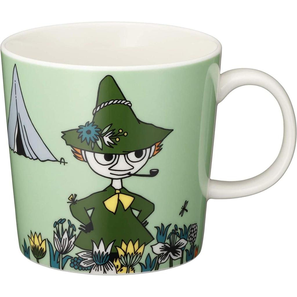 Moomin Arabia Classic Snufkin Official Gift Moomin Christmas Wedding Birthday Housewarming Officially Imported Mug, 300ml, Wrapping, Tableware, Gift,