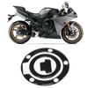 Carbon Fiber Motorcycle Gas Tank Cap Pad Cover Sticker Decals for YZF R1 R6